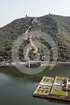 Amer Fort Garden