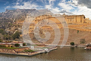 Amer Fort is located in Amer, Rajasthan, India.