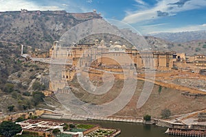 Amer Fort is located in Amer, Rajasthan, India.