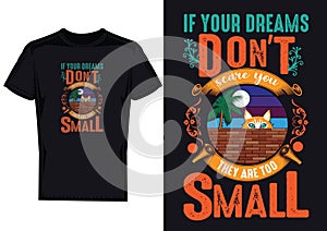 Vintage Floral T-Shirt Design on EPS File