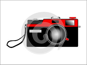 Camera Logo. Corel Draw Vector Graphic attached photo