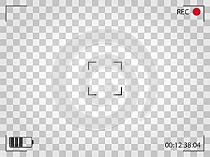 ÃÂ¡amera viewfinder. Vector illustration.