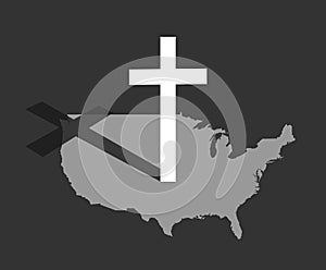 America and Christianity photo