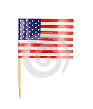 America flag toothpick photo