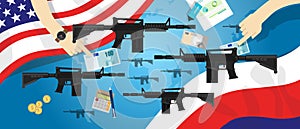 America Russia USA proxy war arms conflict world international dispute money business hands control