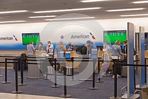 American Airlines Airport Ticketing Counter