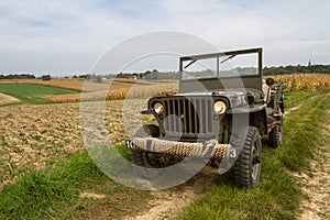 American army car