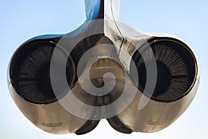 American B-52 Bomber Jet Engines