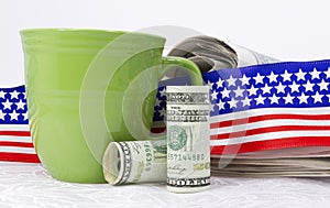 American banking and currency are vital news