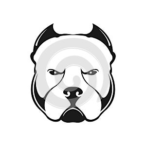 American bully dog logo.