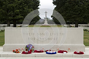 American cementery in Normandia photo