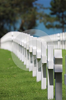 American Cemetery, Coleville-sur-Mer, Omaha Beach, Normandy