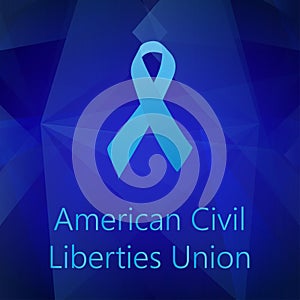 American Civil Liberties Union Blue ribbon