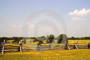 American Civil War battlefield photo