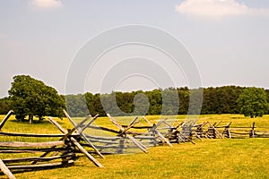 American Civil War battlefield photo