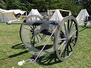 American civil war cannon