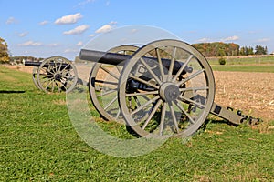 American Civil War Field Artillery Canons