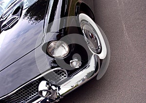 American Classic Car - Closeup of front