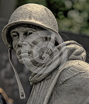 American Combat Soldier, Korean War Veterans Memorial