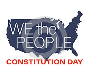 American constitution day. National USA holiday on September 17th.