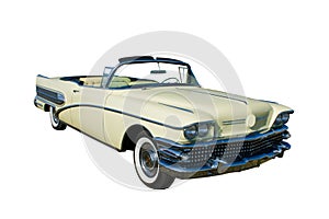 American convertible car