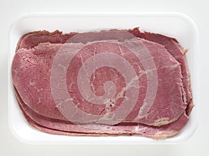 American corned beef tray