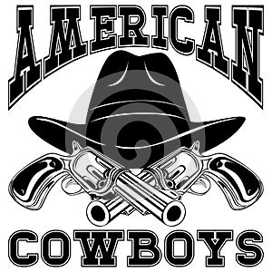 American cowboy hat var 1