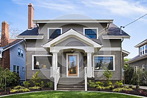 American craftsman house