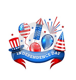 American Decoration for Independence Day, Traditional Symbols and Objects