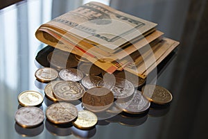 American dollar cent coins, macro view