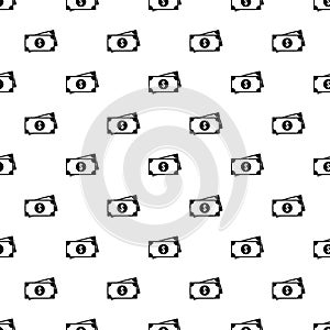 American dollars pattern, simple style