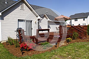 American Dream Home - Back Deck BBQ