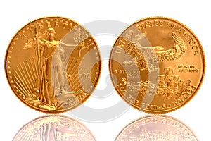 American Eagle $50 Gold Coin 1 oz Fine Gold