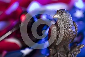 American eagle. Independence Day theme.