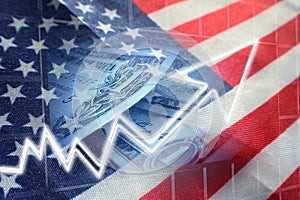 American Economy Growing High Quality Stock Photo