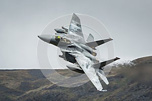 American F15 fighter jet aircraft