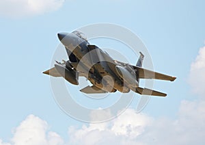 American F15 fighter jet