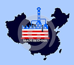 American factory manufactures in China