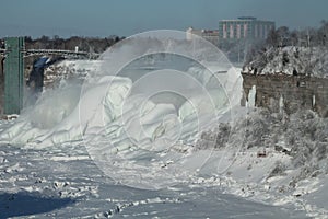 American Falls in the winter