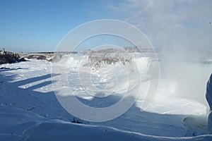 American Falls in the winter