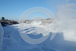 American Falls in the winter