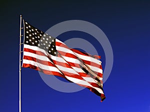Americano bandera 