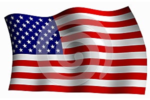 Americano bandera 