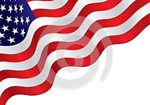 American flag background