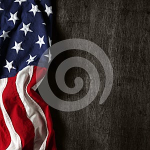 American flag background