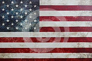 American flag background