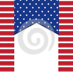 American flag background with stars symbolizing 4th july