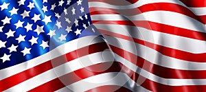 Americano bandiera illustrazioni 