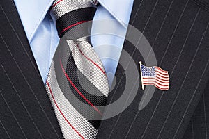 American Flag lapel Pin