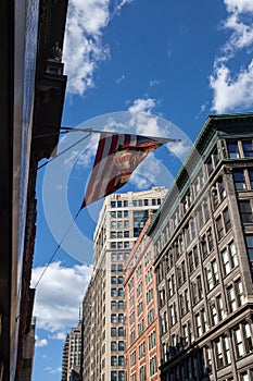 American Flag in New York